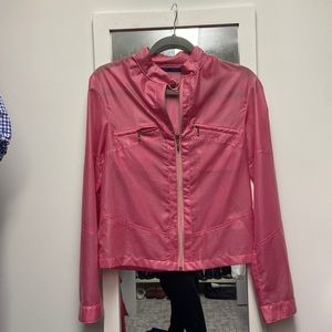 Gianfranco Ferre Pink Women’s Rain Jacket XS